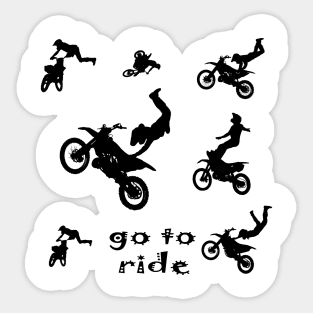 motocross Sticker